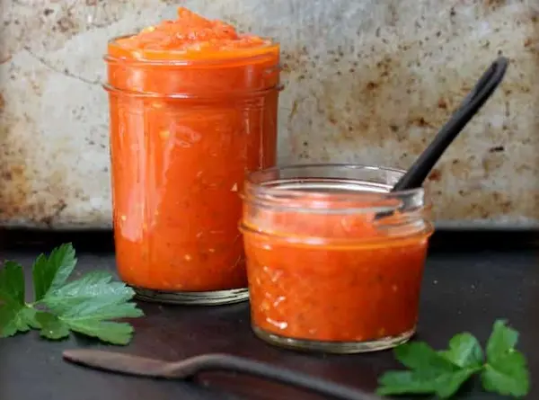 Piure de ardei gras (după 8 luni)